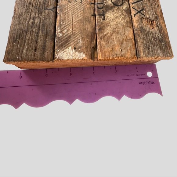 Wooden Sign - “Relax And Accept The Crazy” from Francesca‘s - Picture 3 of 4